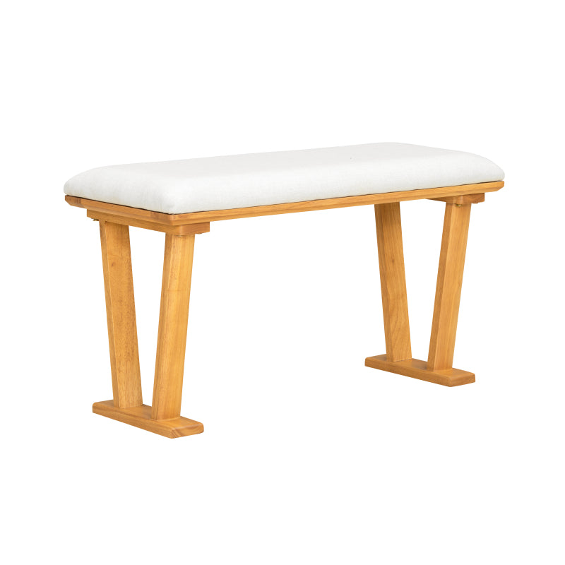 Farmhouse Modern Dining Table Light Brown Space-Saving Design Lightweight and Durable for Kitchen or Dining Room, easy to assemble