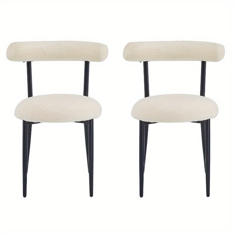 Set of 2 Durable Chairs with Stylish Gray Upholstery, Ideal for Home Offices Or Restaurants, Offering Comfort And Easy Upkeep