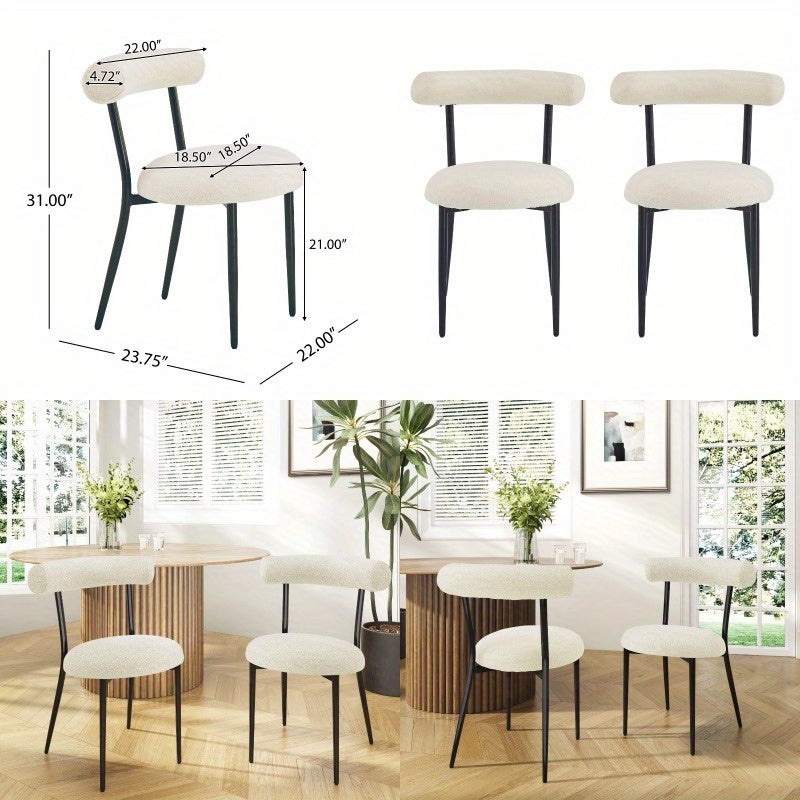 Dining Room Sturdy Chairs with Elegant Gray Fabric Perfect for Home Office or Restaurant Use Featuring Comfortable Design and Easy Maintenance Set of 2